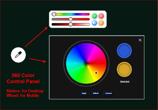 Theme panel screenshot